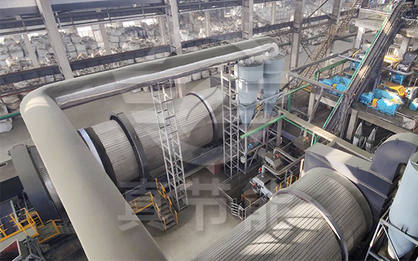 固危廢污泥干燥機運行現場