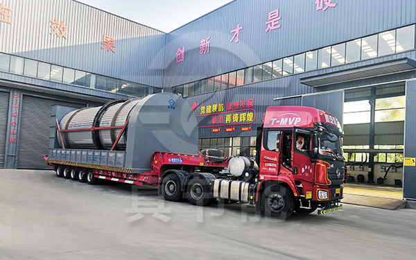 氟化鈣污泥干燥機生產廠家運輸發貨